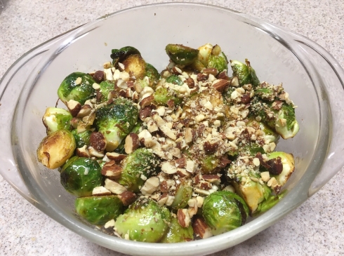 brussels sprouts, smoky